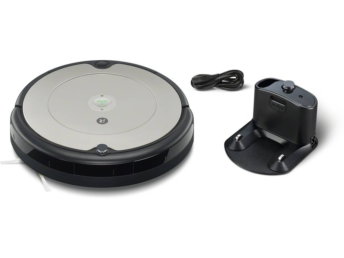 Aspirador Robô IROBOT Roomba 698 Wi-fi (Autonomia 90 min - Cinza médio)