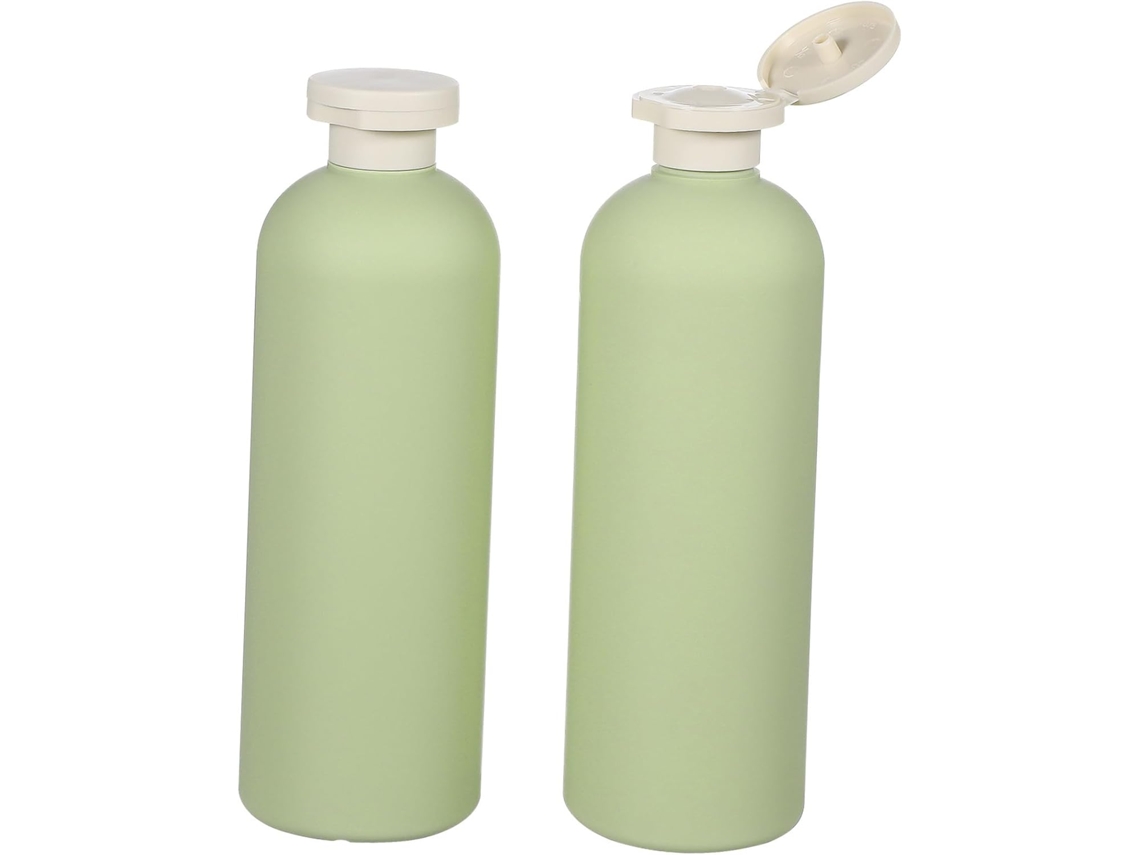 Lote De 2 Frascos De Voyage Vert Recarregáveis 400ml