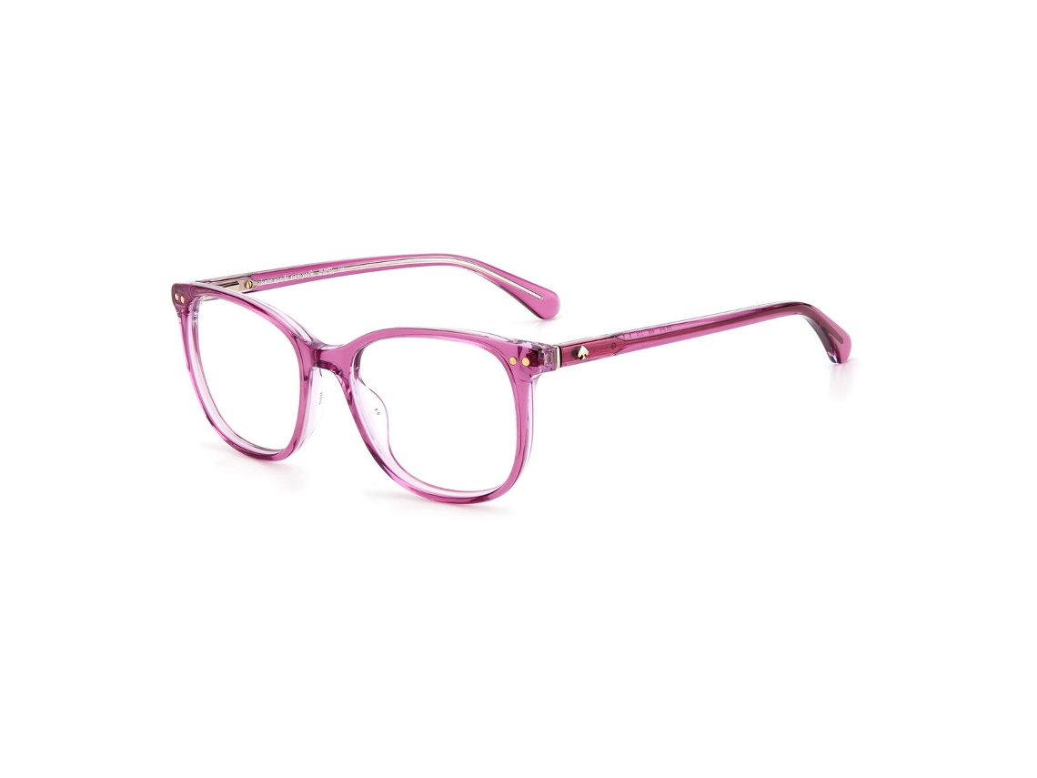 Armação de óculos de grau feminina Kate Spade Joliet-789f117 (roxa - acetato - Ø 51 mm)