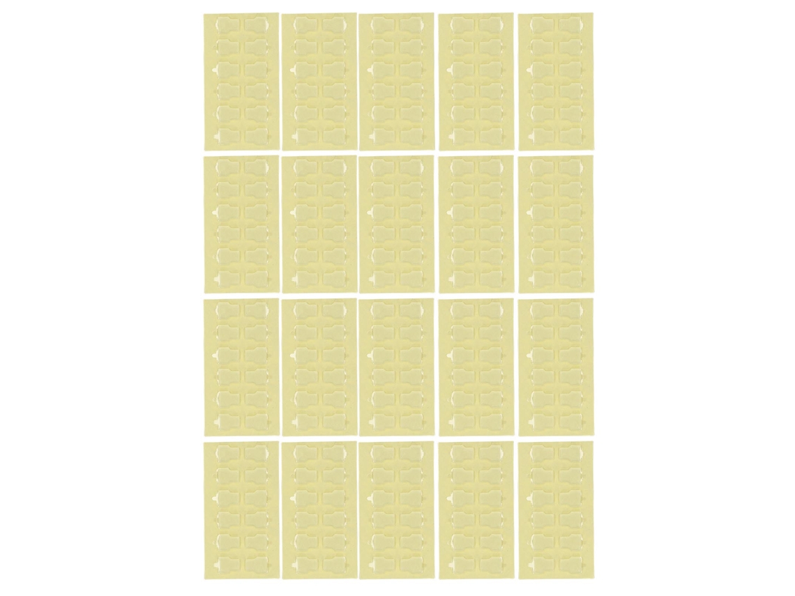 240 Pcs Pomada Adesiva Transparente Dupla Face, 16x12.29x2mm | S/MARCA