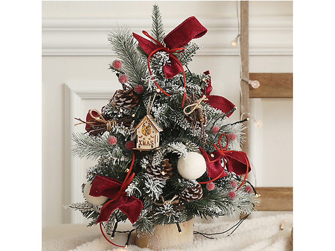 Guirlanda De Bagas Decorativas De Natal (material Simulado Multicomponente + Compatível Com 26cm) Eoocoo