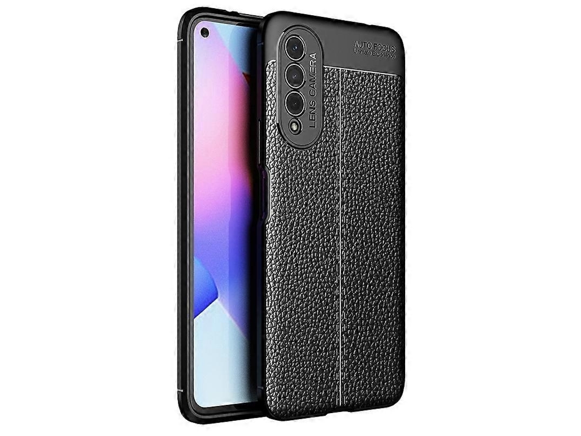 Capa Telemóvel Em Tpu Com Textura Lichia Para Honor X20 Se Elysve