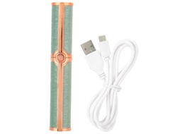 2026 afeitadora Eléctrica de Cejas Portátil Usb Estilo Lápiz Labial Depiladora para Mujer Cor Verde