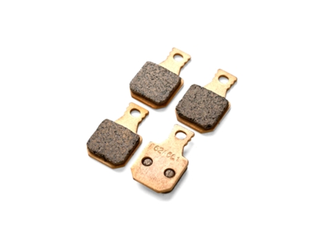 Pastilhas de travão 1 conjunto para 1 compasso de travão 4 pastilhas agressivas Brake Authority burly magura MT-7