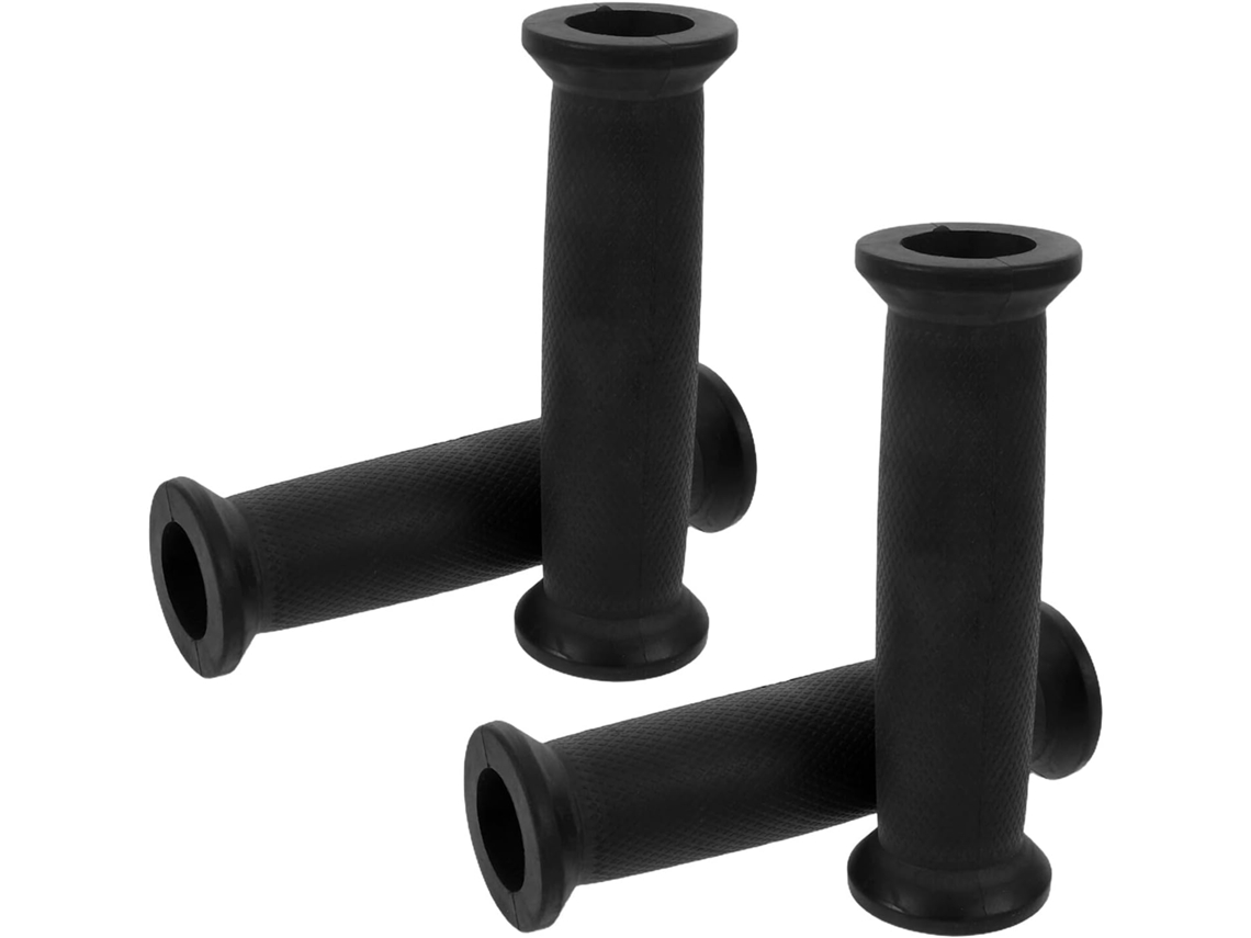 Capas De Pvc Antiderrapantes Para Halteres , Pretas, 2 Pares,