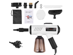 Aspirador de Vapor Portátil com 3 Níveis de Temperatura 600ml Acessórios para Cozinha Banheiro Carro