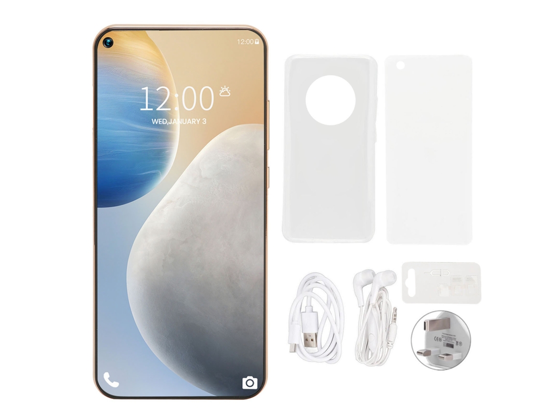 Smartphone 4g Laxiscreed Com Desbloqueio Facial E Dual Sim, Alta Performance E Conectividade Fácil