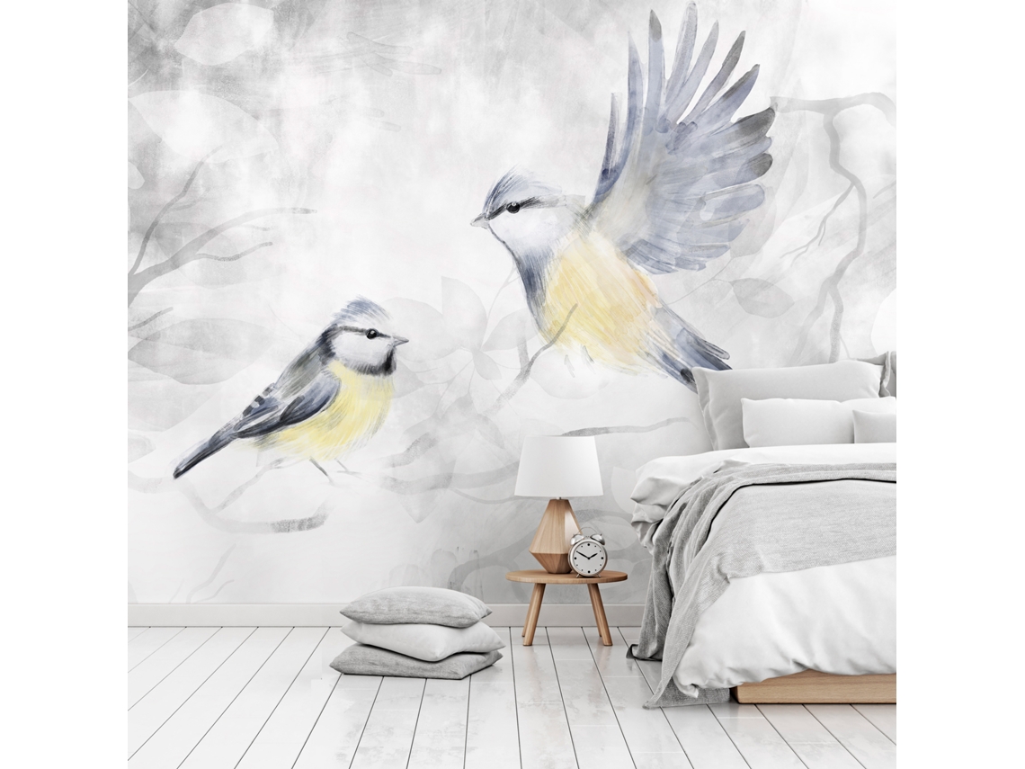 Papel de Parede ARTGEIST Watercolor Tit - Second Variant (245x175)