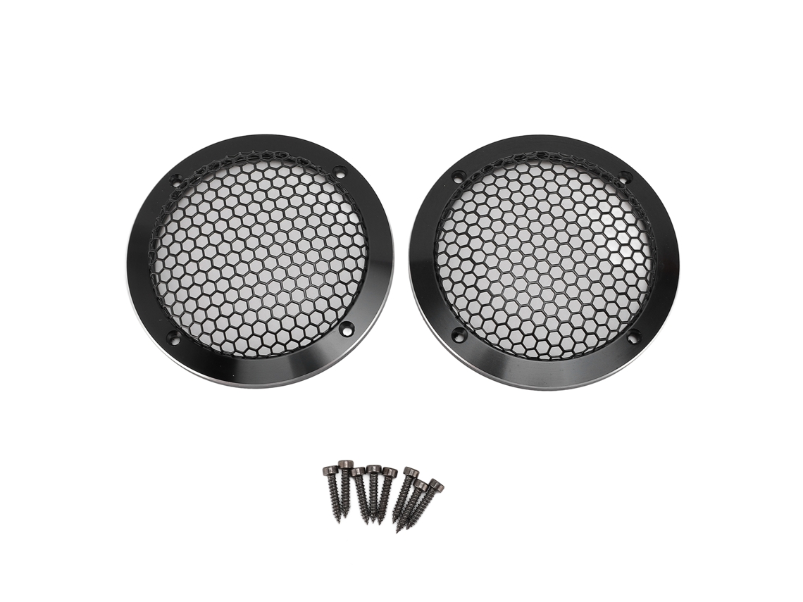 Rejilla protectora para altavoz de techo, 92mm, negro, coche y hogar, S/MARCA