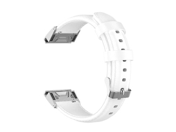 Lurelia Garmin Fenix 6/ 7 Pulseira De Couro Bezerro Com Cera Óleo E Liberação Rápida Em Branco