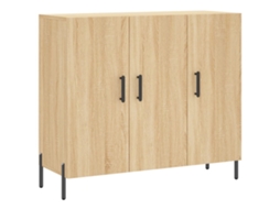 Sideboard, Sideboards Vidaxl Marrom Madeira Processada (n/a)