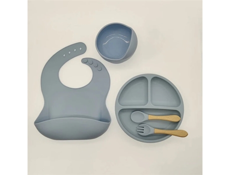 Set Silicone de Refeição 5pcs