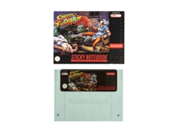 Caderno Premium A5 Com Bloco De Notas Adesivas E Capa Do Street Fighter 85453