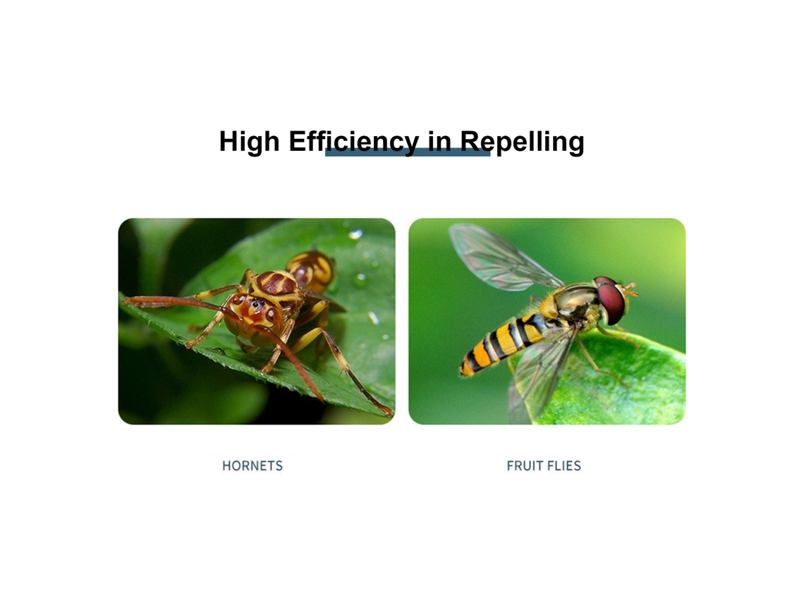 Repelente e mata-mosquitos solar Primerox com LED e sensor de movimento