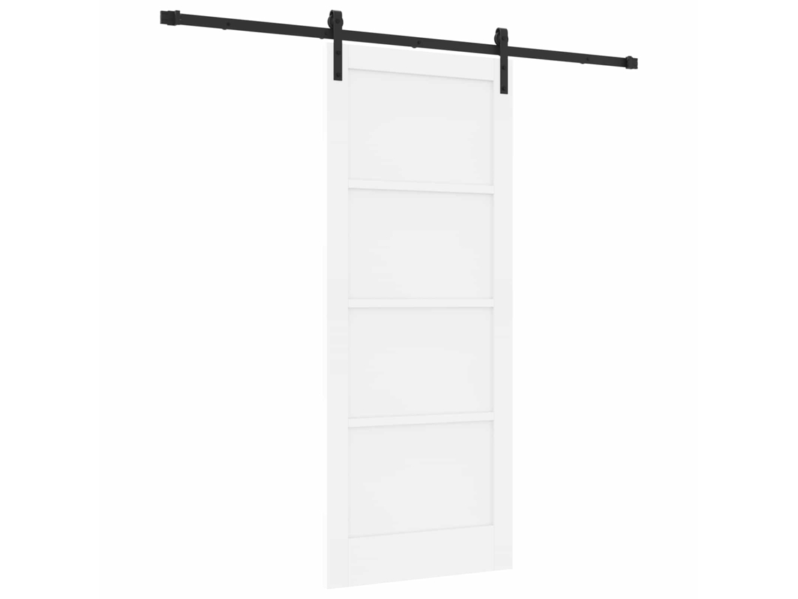 Porta Deslizante MAISON EXCLUSIVE 83 X 202 Cm Madeira de Pinho Maciça