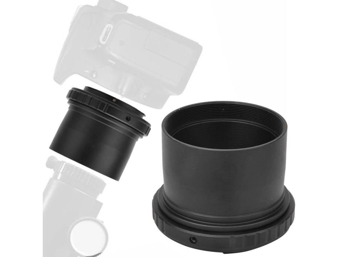 Adaptador de Lente de Telescópio Hurrise T2-Ai Anel Adaptador de Metal para Telescópio de Montagem em T de 2 Polegadas Para