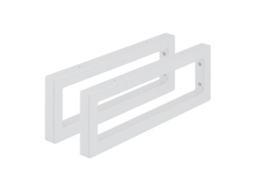 Conjunto Com 2 Suportes De Parede Para Prateleiras, Mesas E Bancadas