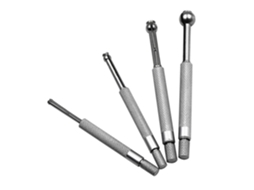 Conjunto de 4 medidores de furo telescópicos Topbathy, precisão 3 a 14 (LxAxP cm)