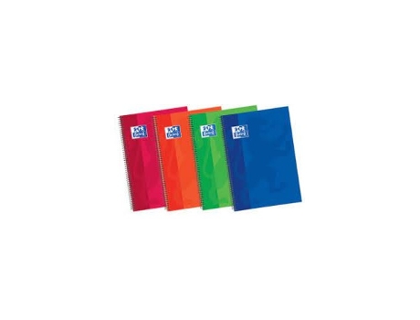 Livro Paq/5 Bloc Fº 80h 90g Pauta 2,5 Cm Tapa Extradura Colores Surtidos De Desconocido (espanhol)