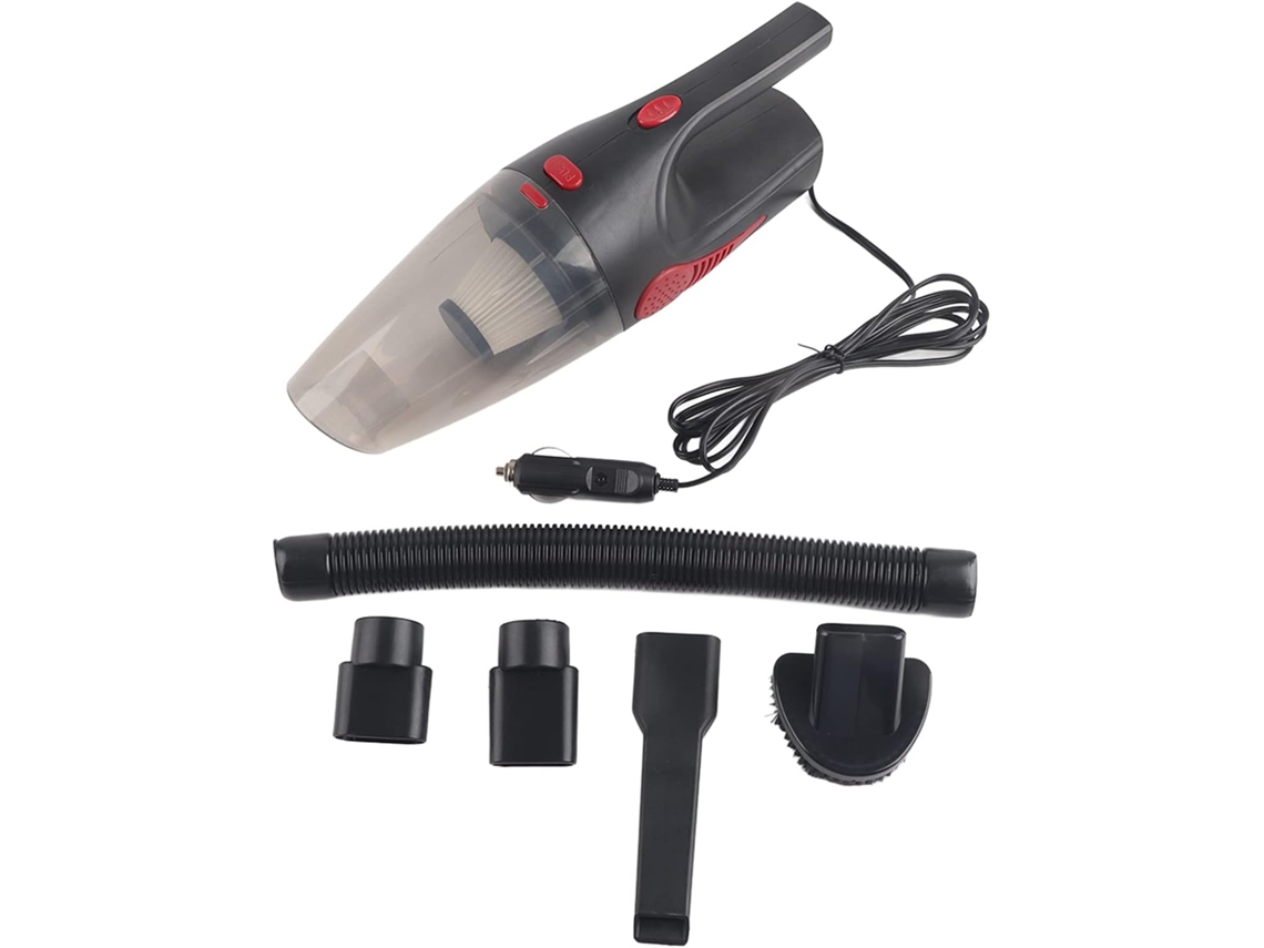 Aspirador De Pó Portátil Com Fio Para Carro, Dc 12v 120w, Com Alta Potência De Sucção – Coletor Pó Para Limpeza Interna