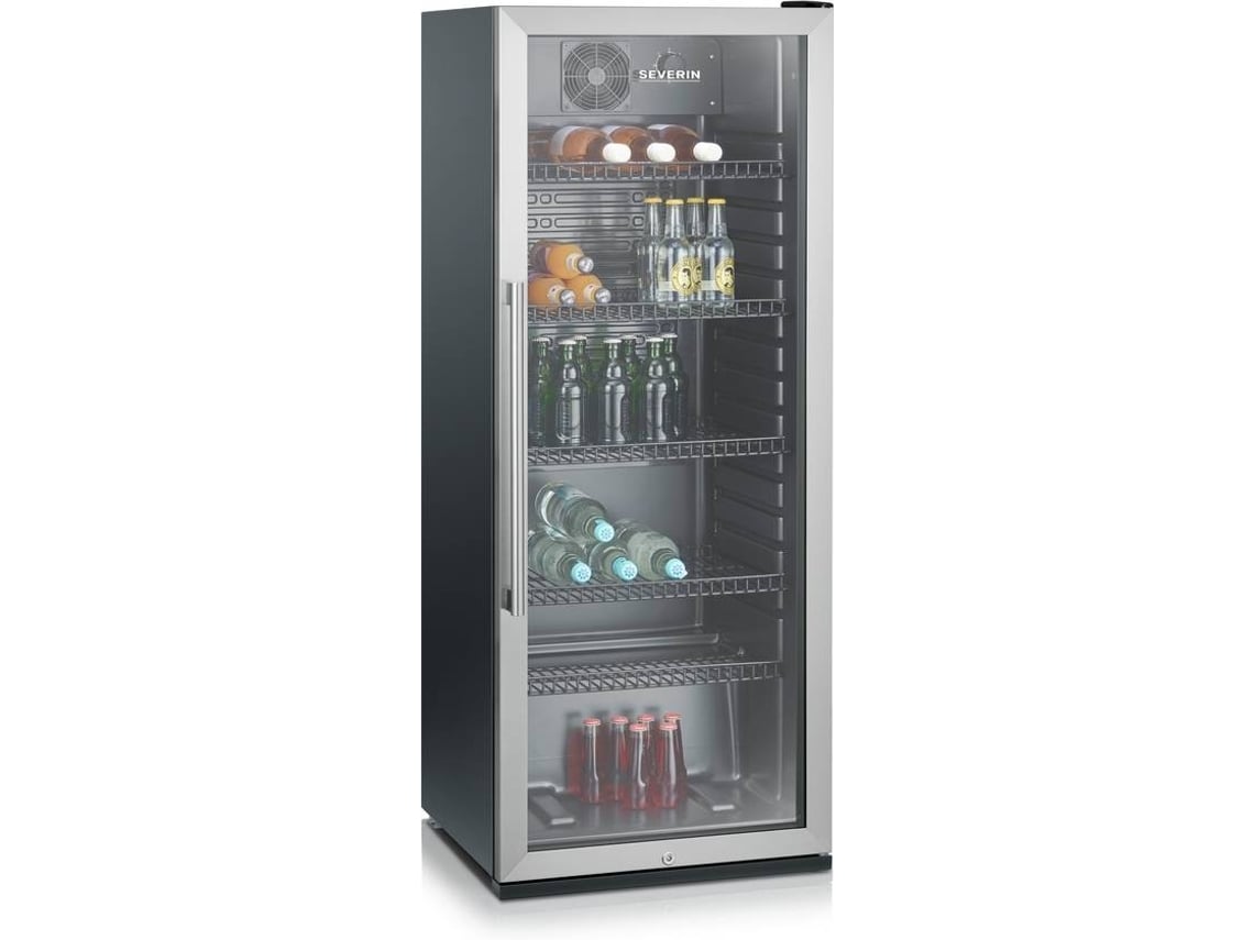 Frigorífico Refrigerador de Bebidas SEVERIN FKS 8841 (141 cm - 237 L - Preto)