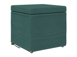 Maison Exclusive - Banqueta Verde Escuro 41 X 41 X 40 Cm