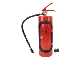 Nova Line suporte para Vinho em Forma de Extintor de Incêndio de Ferro Decorativo Armazenamento Casa Bar