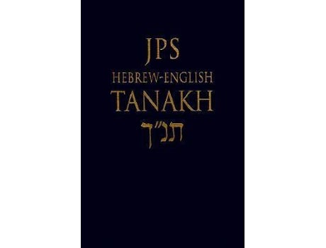 Livro jps hebrew-english tanakh de edited by jewish publication society inc (inglês)