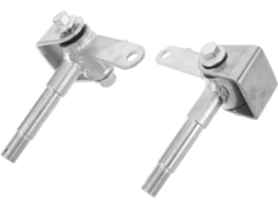 Pontas De Direção Metálicas Para Quadriciclos E Karts, Par De 17 Mm