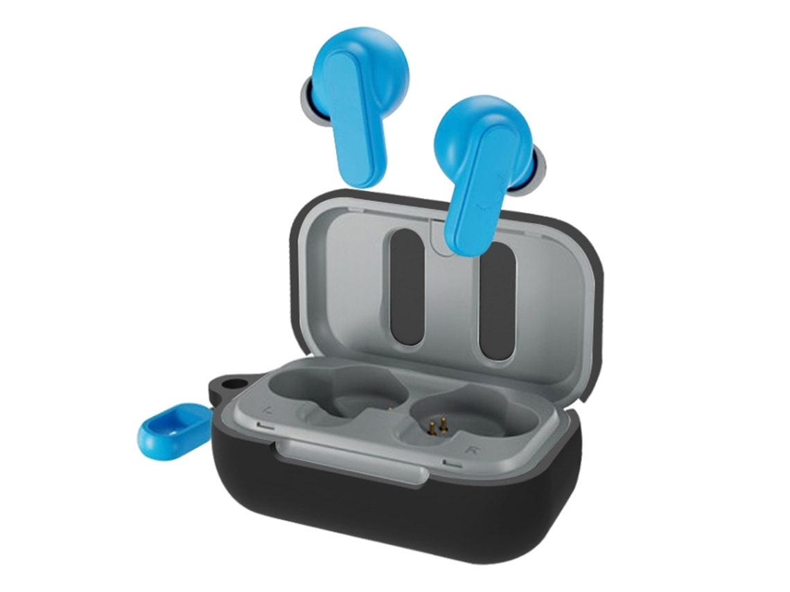 Capa Protetora Halinuia Silicone Modelo Jz129 Dime (compatível Skullcandy Dime, Capa Silicone Compacta)