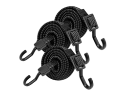 Bestonzon Conjunto De 3-tiras Elásticas Com Ganchos Ajustáveis Uso Externo, Cordas Elásticas Resistentes