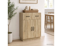 Vidaxl Buffet Carvalho Sonoma 66 X 34,5 X 87 Cm Derivados De Madeira