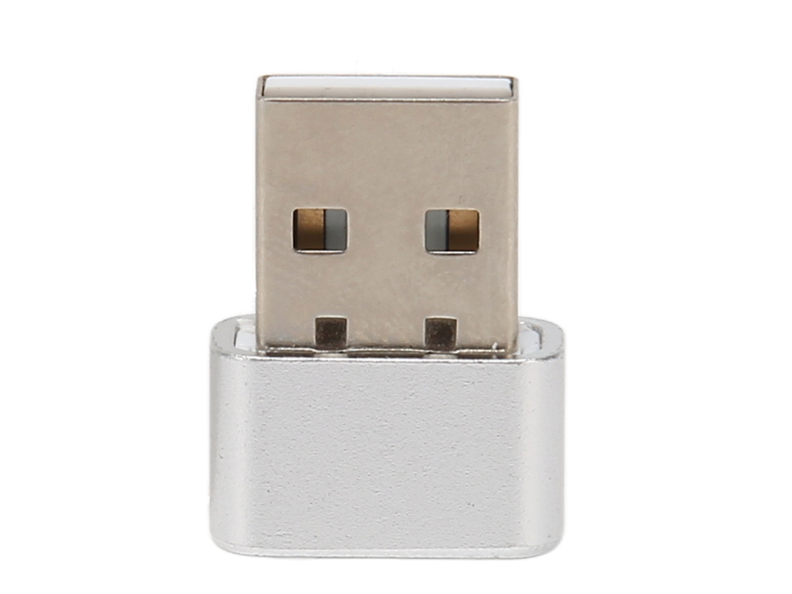 Aetheria mover de Mouse Usb Pequeno Indetectável com Botões On/off e Modos 3 Trilhas Mantém Pc Ativo Prata