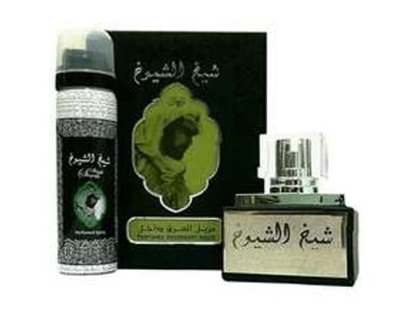 Sheikh Al Shuyukh Gift Set Edp 50 Ml And Deospray 50 Ml 100ml Lattafa Perfumes