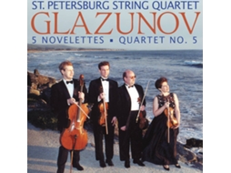 CD St.Petersburg String Quartet - Glazunov:Novelettes For String Quartet (1CD)