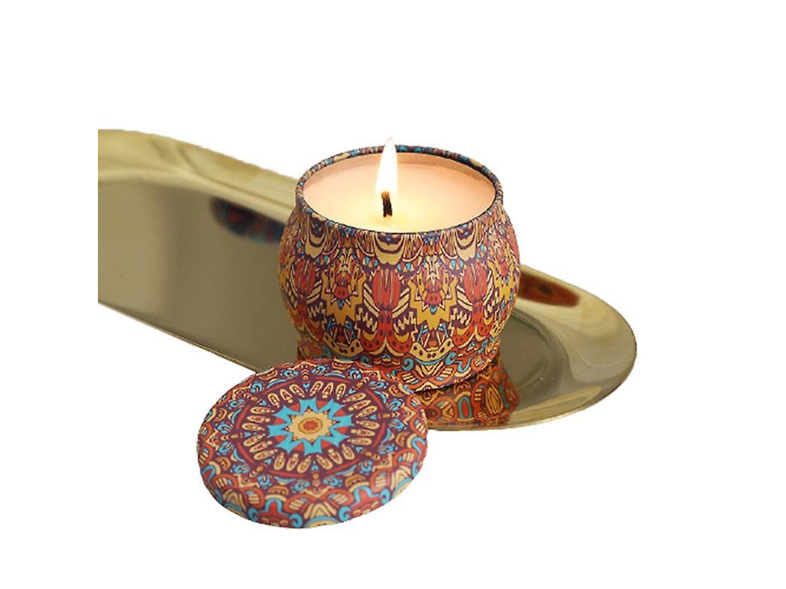 Conjunto de 4 Peças de Velas Perfumadas XGF (Multicor)