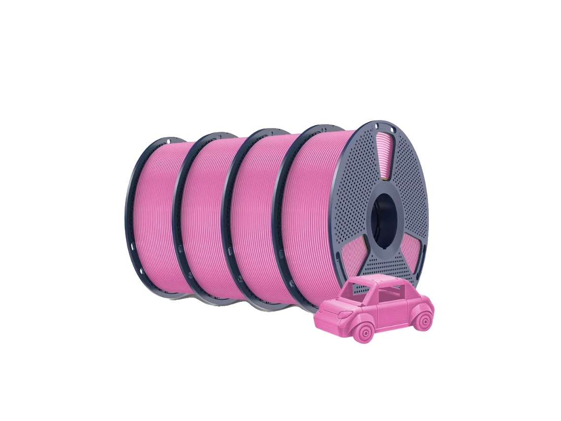 Filamento Para Impressora 3d, Alta Velocidade, Acabamento Fosco, 4 Rosa Oem