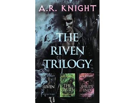 Livro The Riven Trilogy de AR Knight (Inglês)