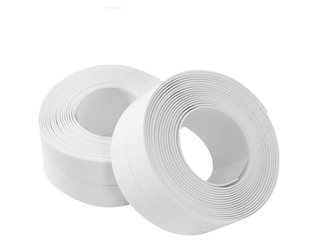 Banda De Vedação De Duche 320x2.2cm, Junta De Silicone Branca Auto Adesiva Para Casa De Banho Yyv