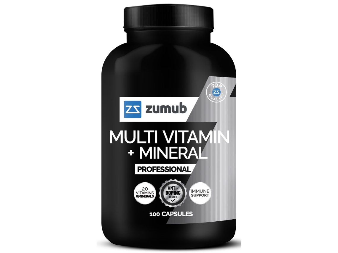Suplemento Alimentar ZUMUB Multivitamin + Lutein (100 Cápsulas)