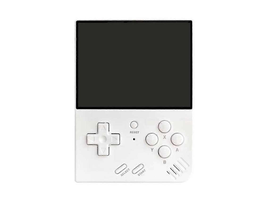 Console R33s GOKOCO com Tela Ips Transparente 3,5" e Mini Branco
