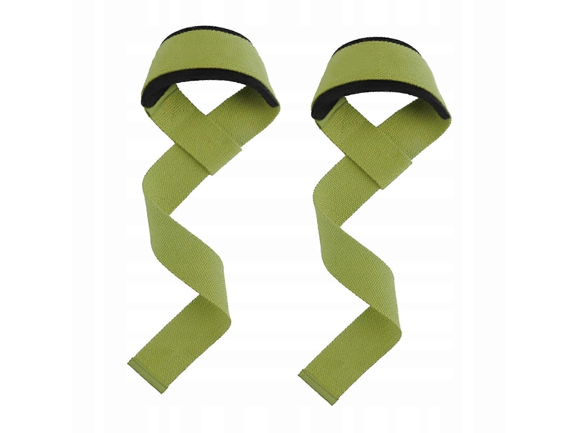 Lurelia Correias Musculação 60 Cm, 3,8 Cm, 23,62 Polegadas, Verde, Em Nylon