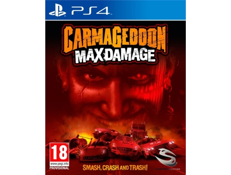 Jogo PS4 Carmageddon Max Damage 
