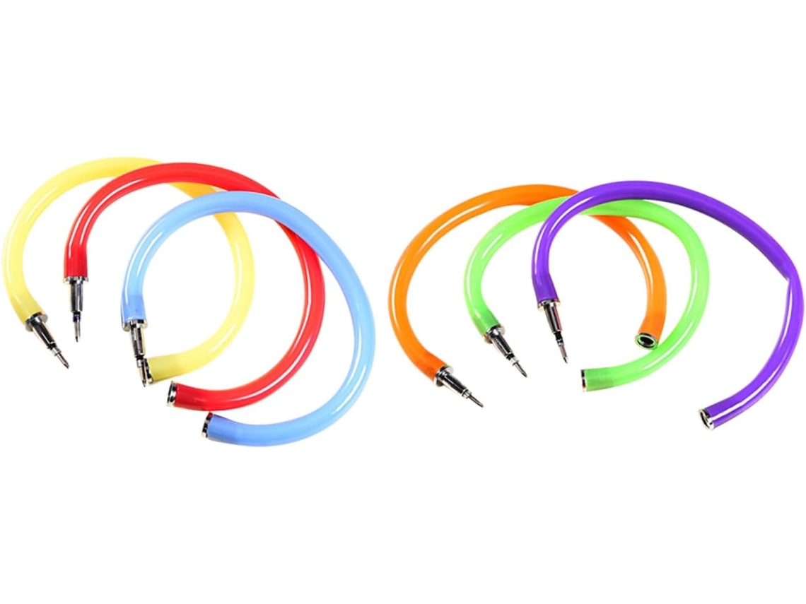 Ciieeo Conjunto De 10 Pulseiras Flexíveis Com Pins Em Cores Doces,