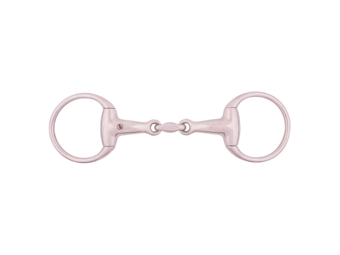 Bridões de Dupla Articulação 18 65 Mm Argolas 65 Mm Brigadeiro Prateado 13.5 Cmbr