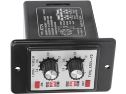 Relé Temporizador Com Controle Por Botão Ac110v 220v Duplo Desliga