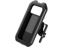 Suporte Telefone Moto Rotação 360° Clipe De Fixação Moto 10-19 Cm