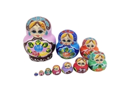 10pcs Brinquedos De Nidificação Allinless