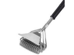 Escova 3 em 1 para Grelha, com Raspador AQUAFORGE