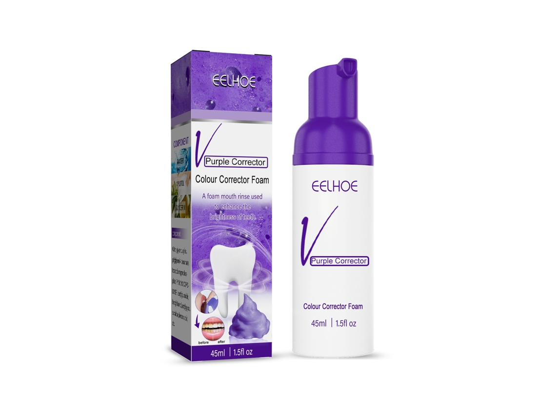 Mousse Clareadora V34 Tonificação Roxa